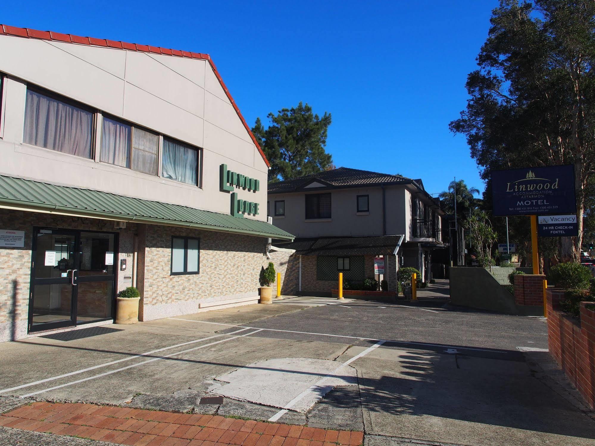 Linwood Lodge Motel Sidney Exterior foto